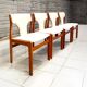 Ensemble de 4 chaises vintage