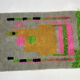 Traditional Berber rug in natural wool 3x2 m