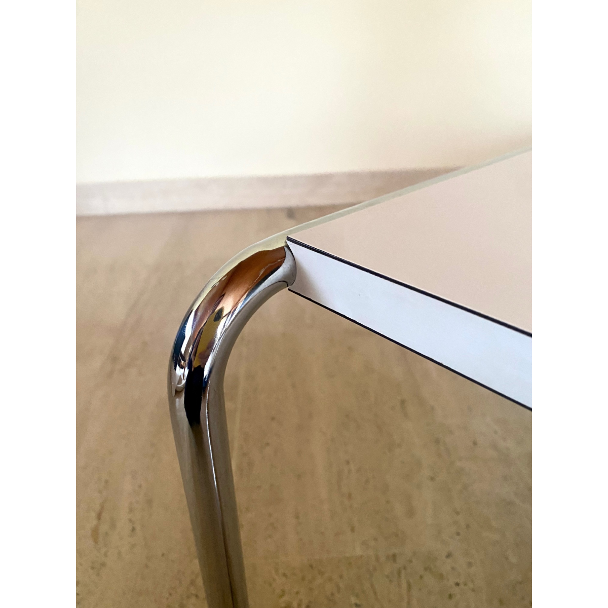 Vintage Laccio coffee table by Marcel Breuer for Gavina, Knoll, 70s