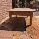 Coffee table with turned legs