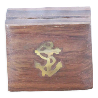 Anchor wooden box