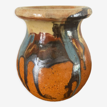 Vase argile vernissée