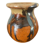 Vase argile vernissée