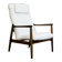 Mid Century Modern High Back Armchair By Edmund Homa, Gfm, Poland, 1960's