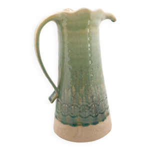 Pichet XL artisanal en - menthe