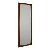 Danish rectangular teak mirror by Aksel Kjersgaard