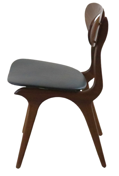 Set of 4 AWA dining chairs Louis van Teeffelen 'Ottersum'