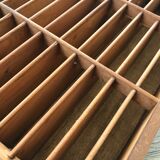 Wooden workshop locker