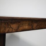 Art Deco Dining Table in Walnut Burl, 1930s