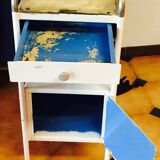 Boarding school years 50 metal bedside