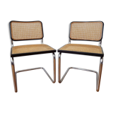 Pair of Cesca B32 chairs by Marcel Breuer