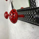 Coat rack perforated sheet metal