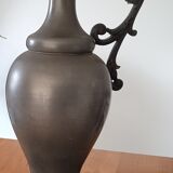Tin ewer with rose