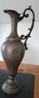 Tin ewer with rose