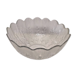 Vintage 1950s Large Glass Salad Bowl