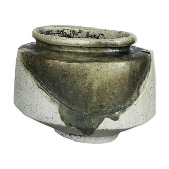 Ceramic Studio Pottery Object Vase by Bruno and Ingeborg Asshoff, Germany, 1960s