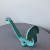 Vintage enamelled metal hook
