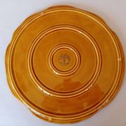 Cake service in slipware Salins les Bains