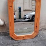 Scandinavian pine mirror