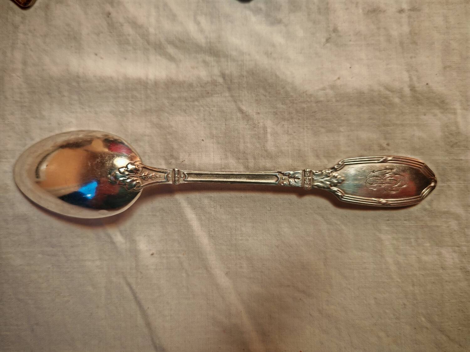 Silver-plated cutlery set, 1900