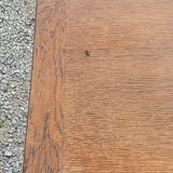 Vintage oak chest of drawers legs compass 3 drawers from the 50s