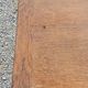 Commode vintage en chêne pieds compas 3 tiroirs des années 50