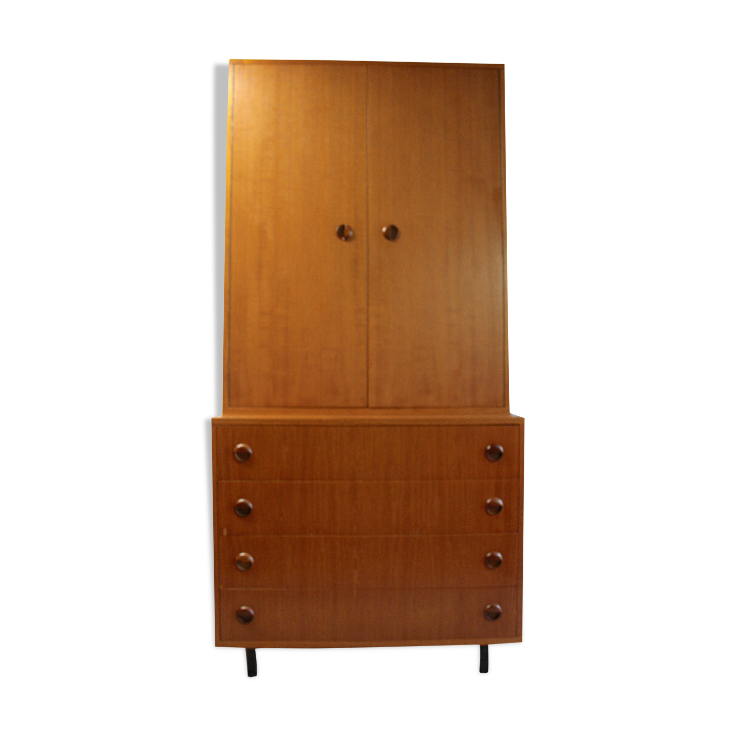 Scandinavian teak dresser and storage, 60's