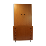 Scandinavian teak dresser and storage, 60's