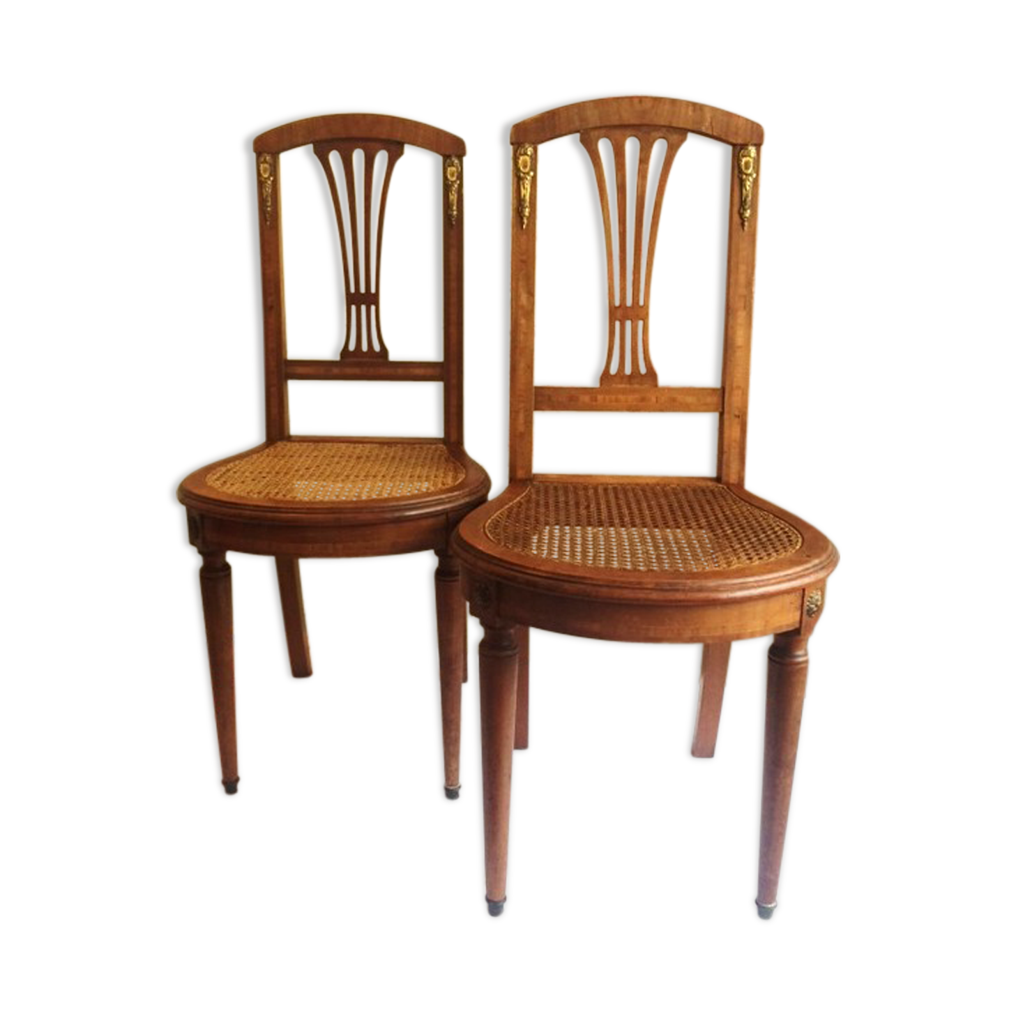Paire de chaises des années 1930