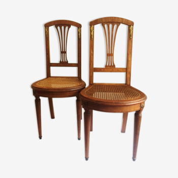 Paire de chaises des années 1930