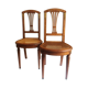 Paire de chaises des années 1930