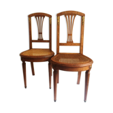 Paire de chaises des années 1930