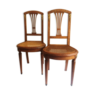 Paire de chaises des années 1930