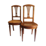 Paire de chaises des années 1930