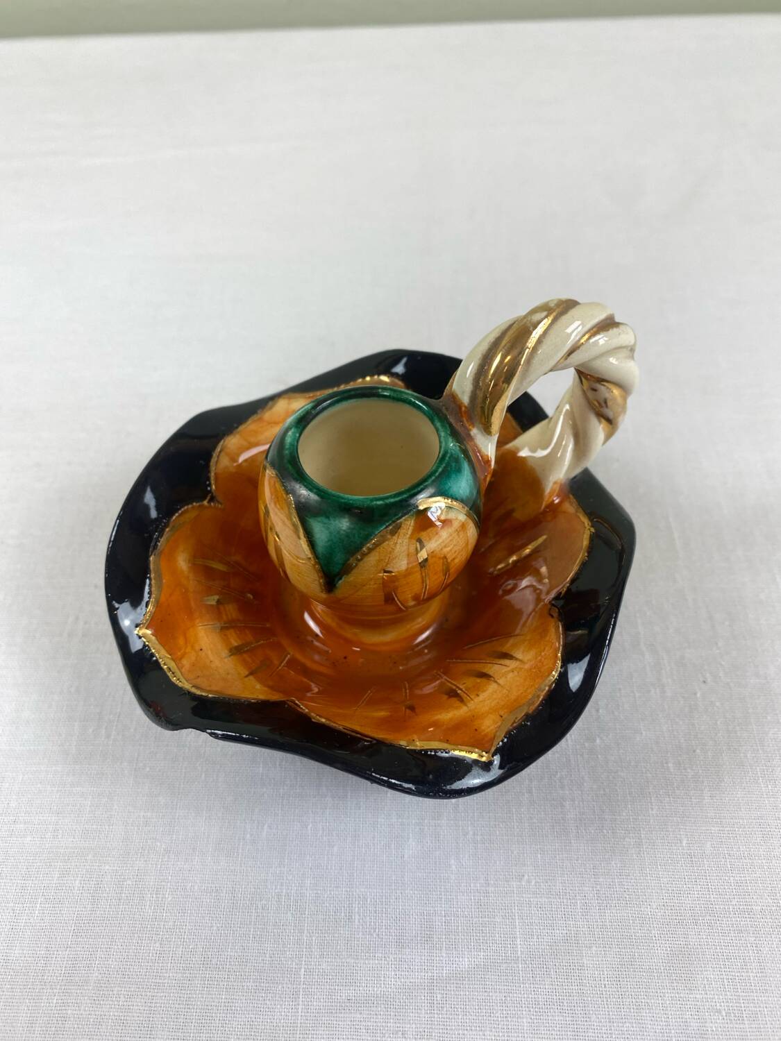 Vintage Vallauris candle holder
