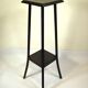 Sellette en bois pieds galbés 88 cm