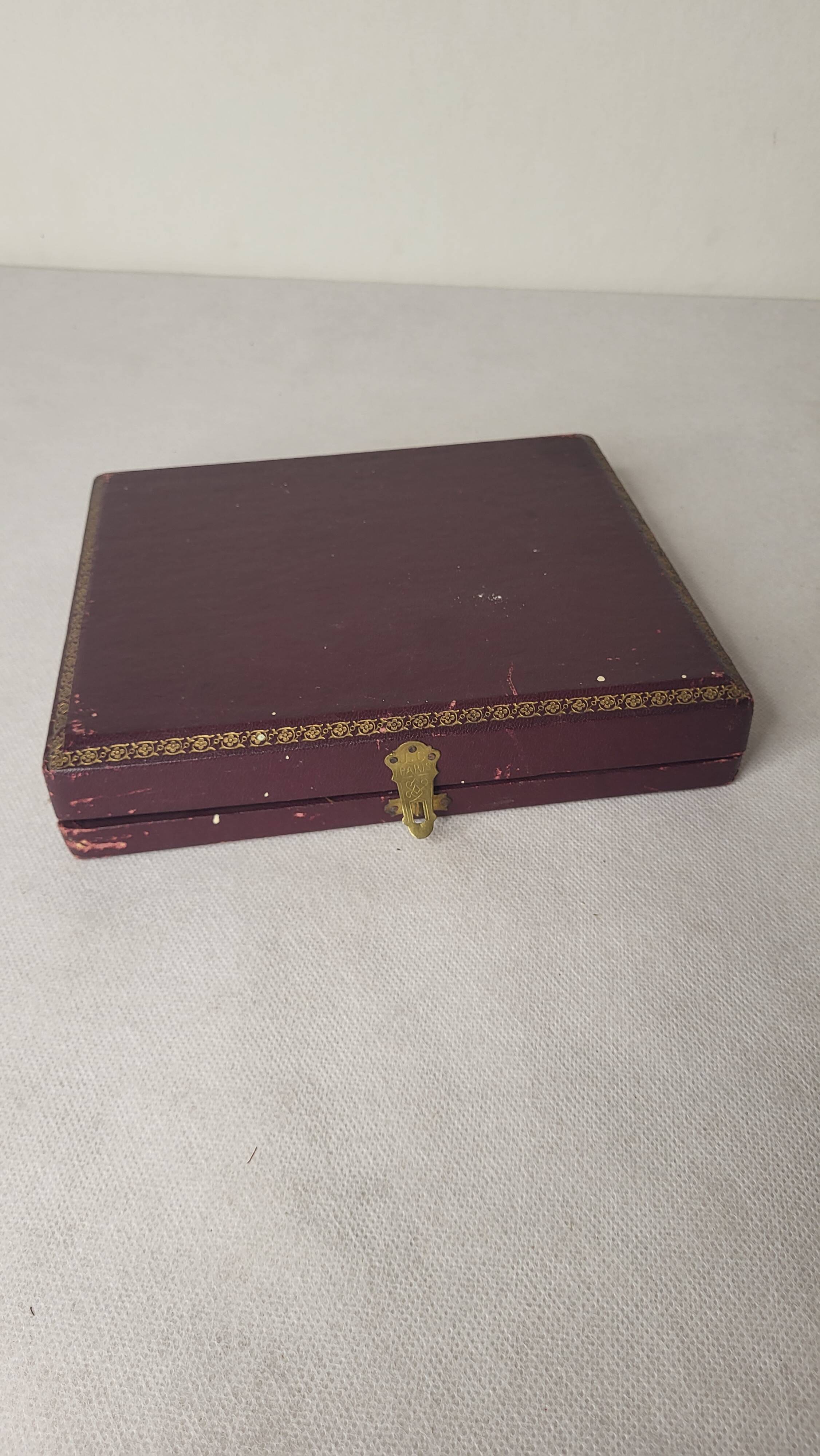 6 Art Nouveau silver-plated metal teaspoons