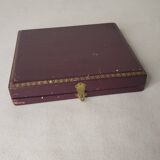 6 Art Nouveau silver-plated metal teaspoons