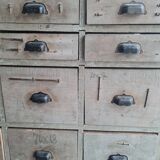 Old workshop furniture with drawers