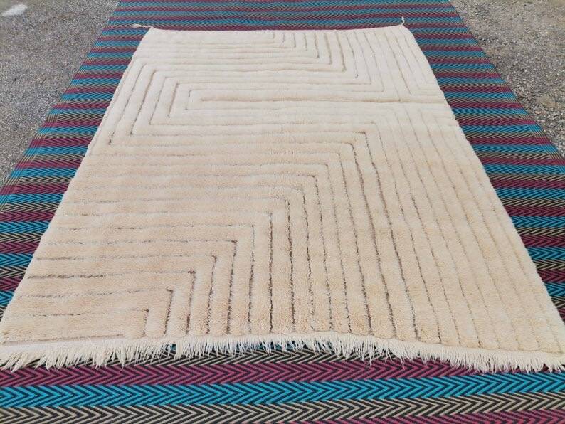 Moroccan Beni Ourain rug