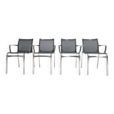 Set of 4 Big Frame 44 chairs by Alberto Meda for Alias, after 2000