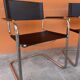 Set of 4 vintage cantilever chairs 1980