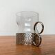 Mid-century Finnish Tsaikka tea glass by Timo Sarpaneva for Iittala.