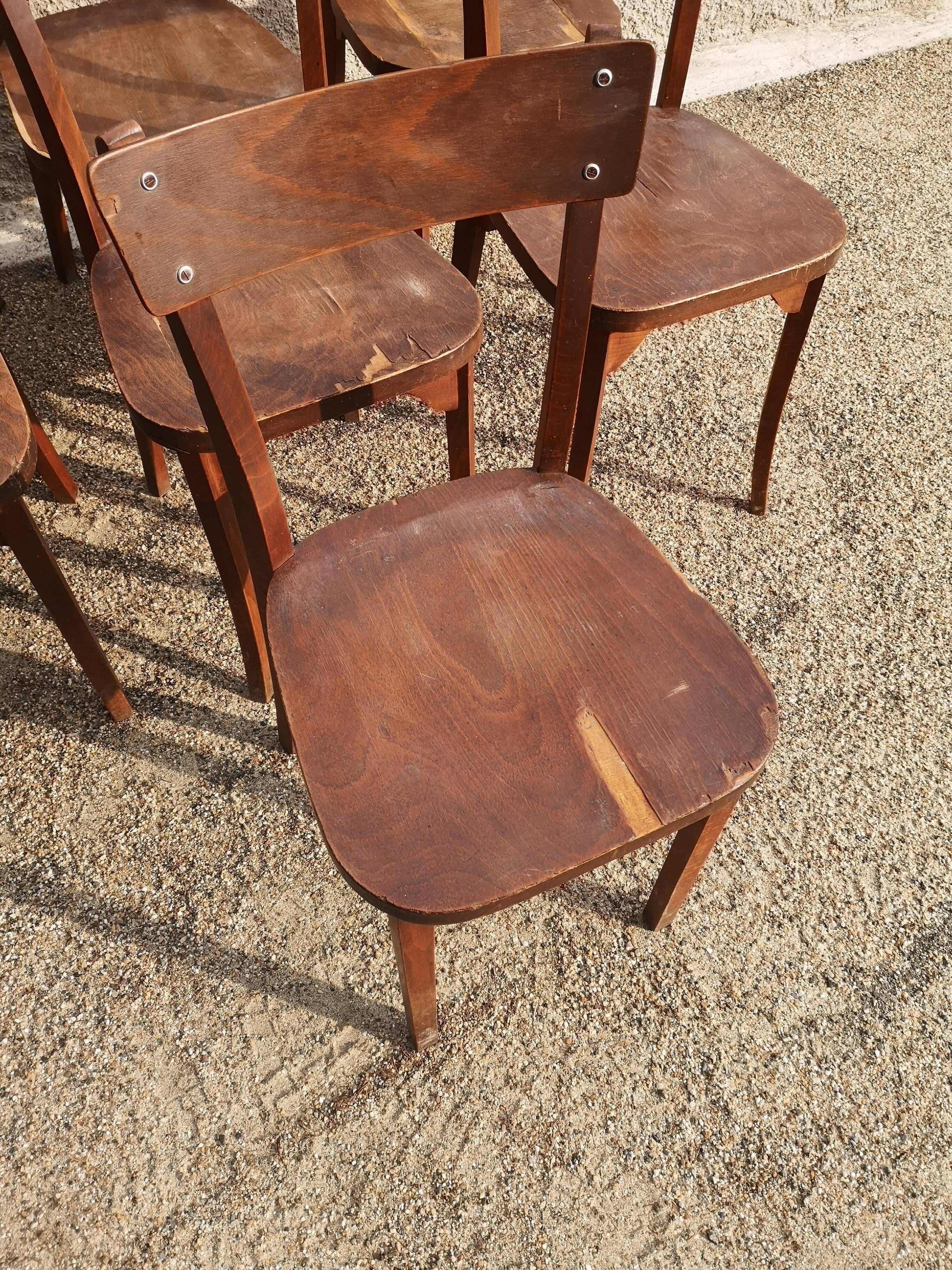 Bistro chairs 60s