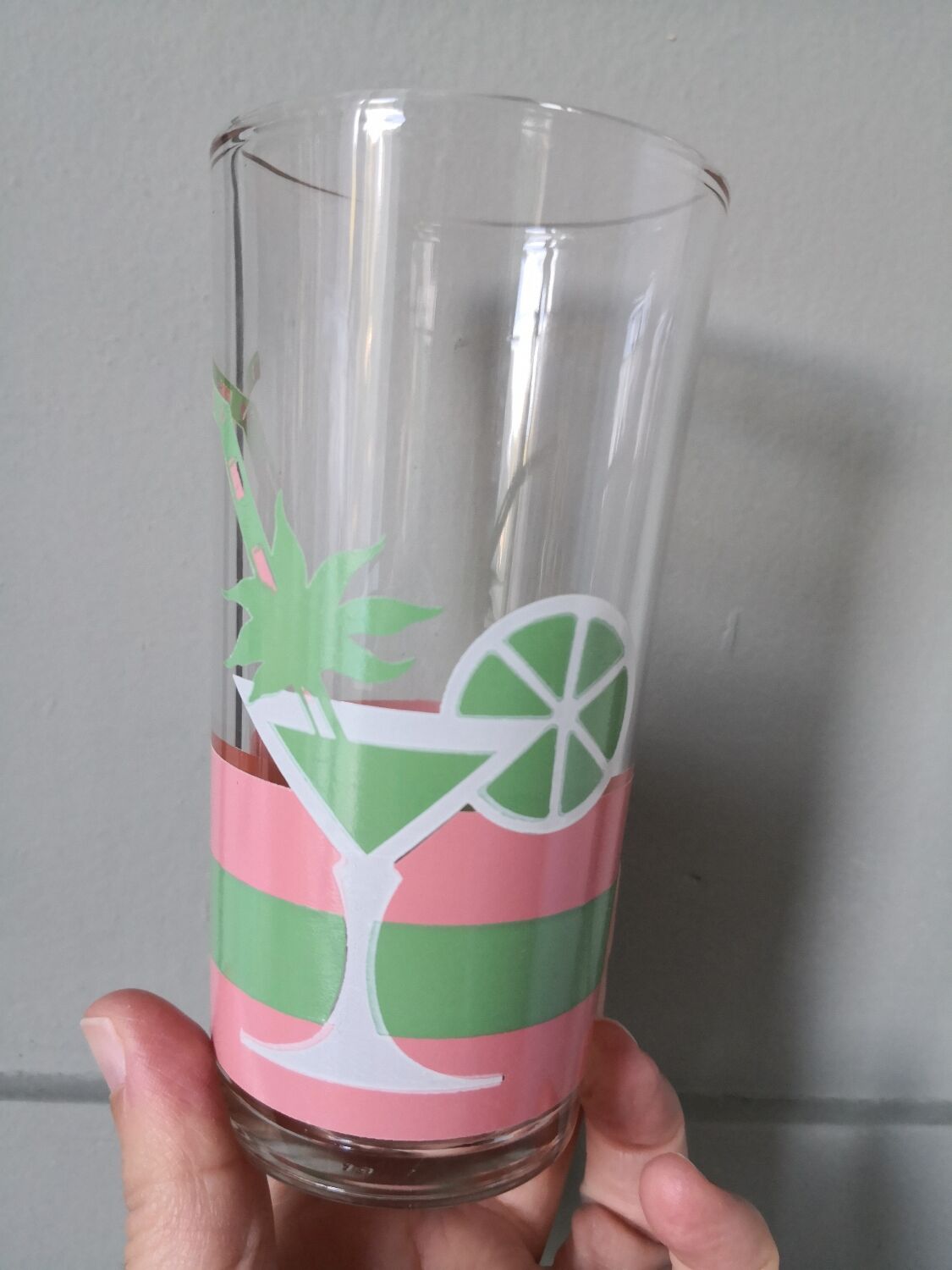 Vintage orangeade service