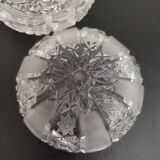 Sucrier en cristal d'Arques vintage