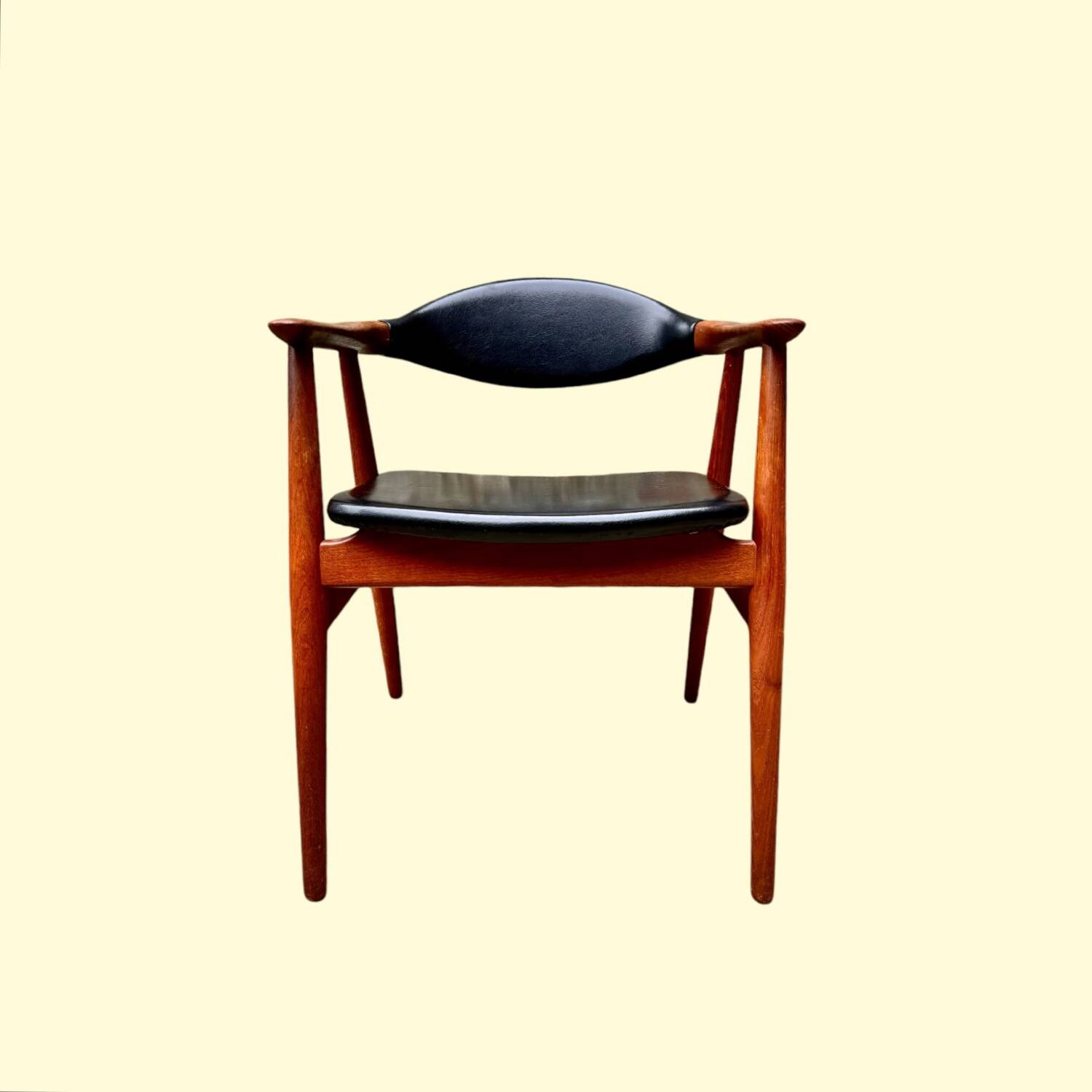 Vintage GM11 Svend Aage Eriksen office chair, 1960s