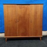 Vintage compass foot cabinet