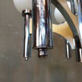 Vintage chrome ceiling lamp