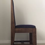 Set of 4 Art Deco Haagse School Dining Chair Frits Spanjaard 1930s